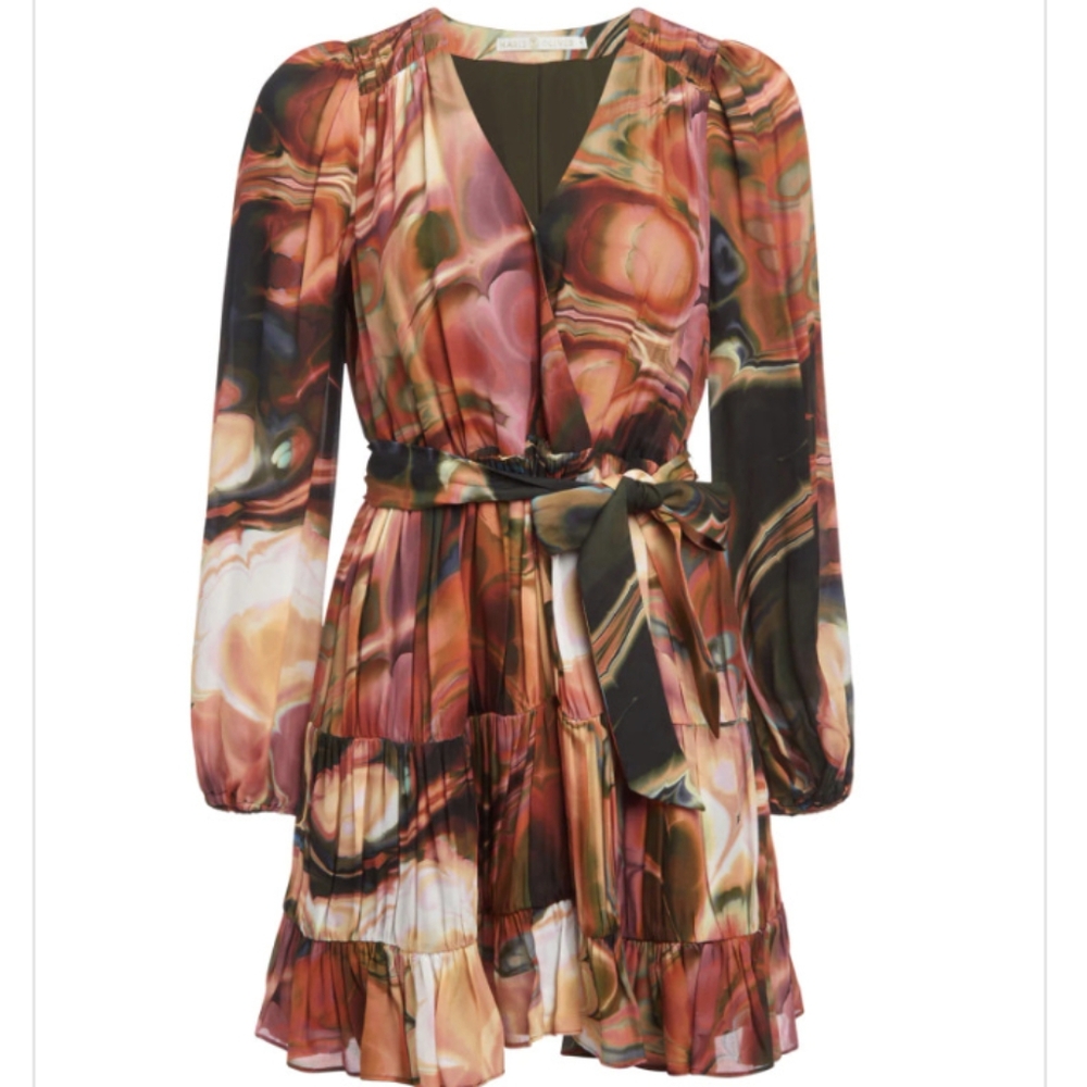 NWOT Marie Oliver Mila Dress S Malachite